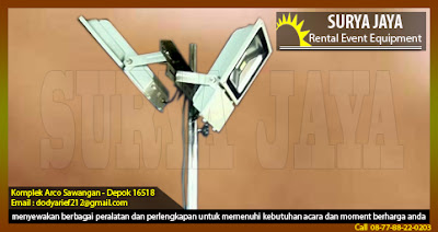 sewa lampu sorot murah