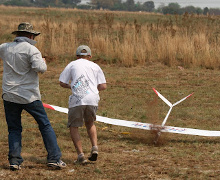 Jason digging in on landing