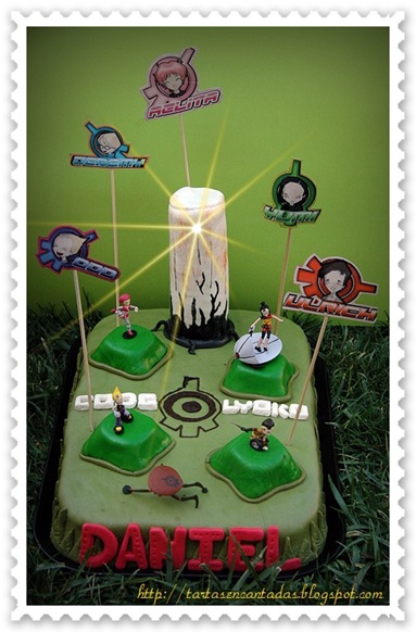 Tarta Codigo Lyoko (3)