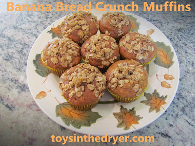 banana bread muffins