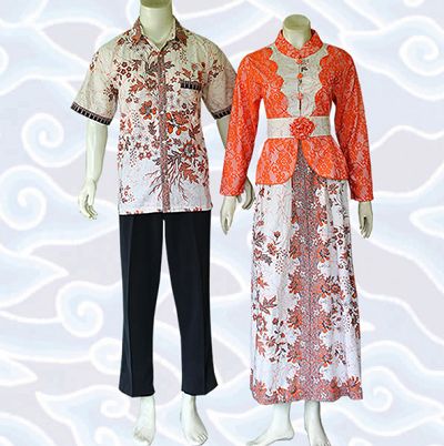 20 model baju batik kombinasi brokat, desain terbaru