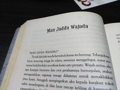 Kalimat Pemantik Semangat "Man Jadda Wajada"