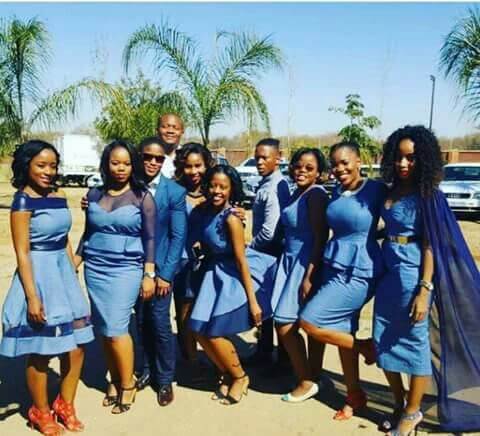 Shweshwe Tswana Traditional Attire.