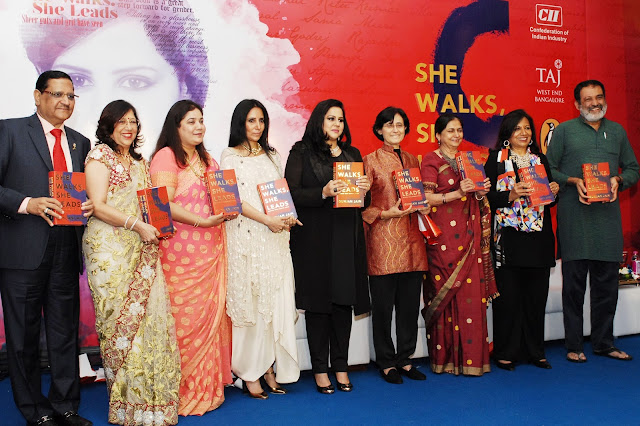 Gunjan Jain's book "She Walks, She Leads" launched in Bangalore