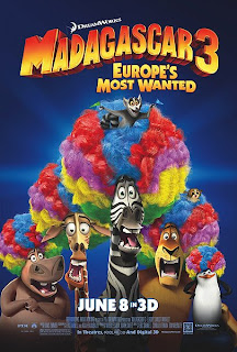 Madagascar 3: Europe's most wanted, animation