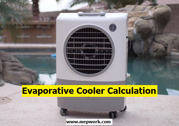 Download Evaporative Cooler Calculator Excel Sheet xls