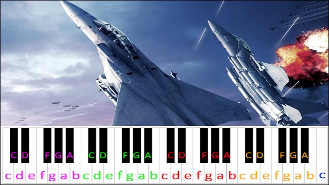 The Liberation Of Gracemeria Piano / Keyboard Easy Letter Notes for Beginners