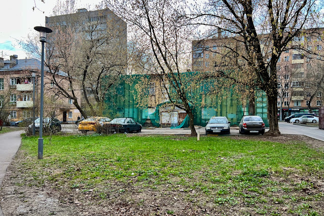 улица Седова, 2-й Ботанический проезд, дворы, сгоревший Отдел судебных приставов по СВАО УФССП по Москве