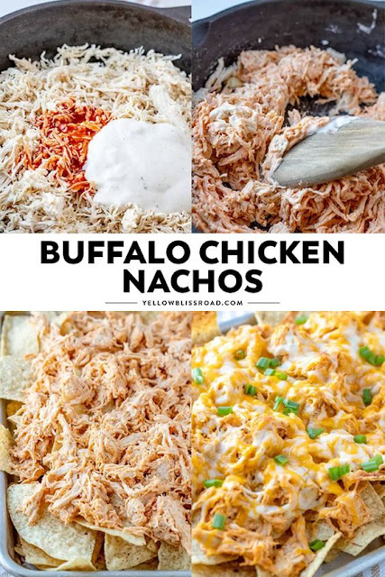 Buffalo Chicken Nachos