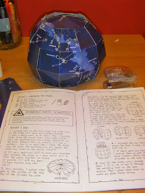 home planetarium science kit cardboard display unit