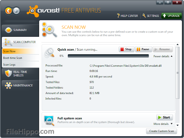 برنامج افاست 2013 - avast 8