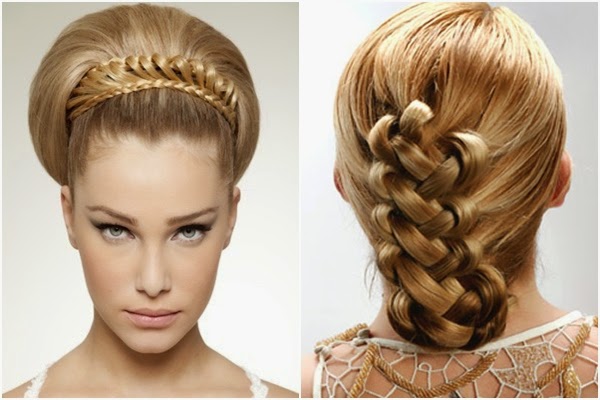 Examples of wedding hairstyles