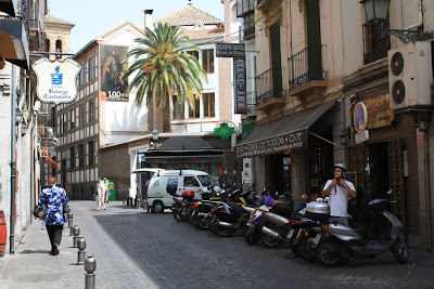 Elvira street in Granada