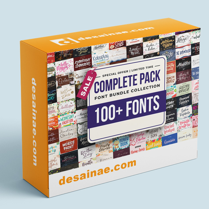 Complete Font Pack Bundle