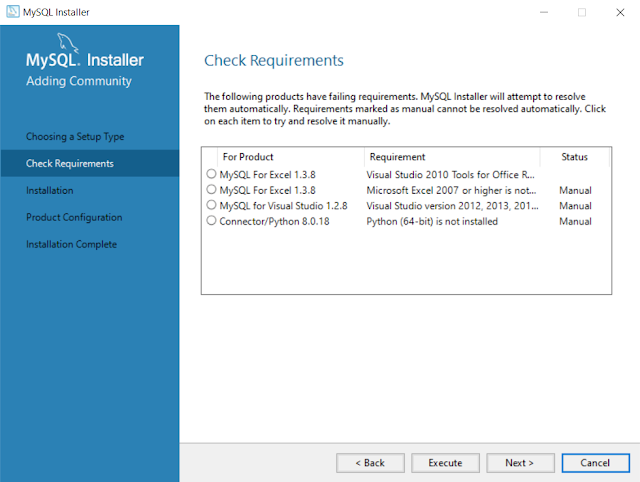 Installing MySQL database on my PC or Computer