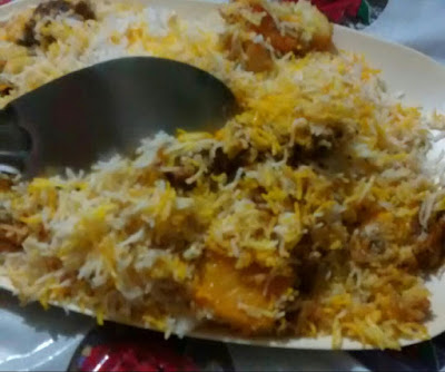 Chicken biryani