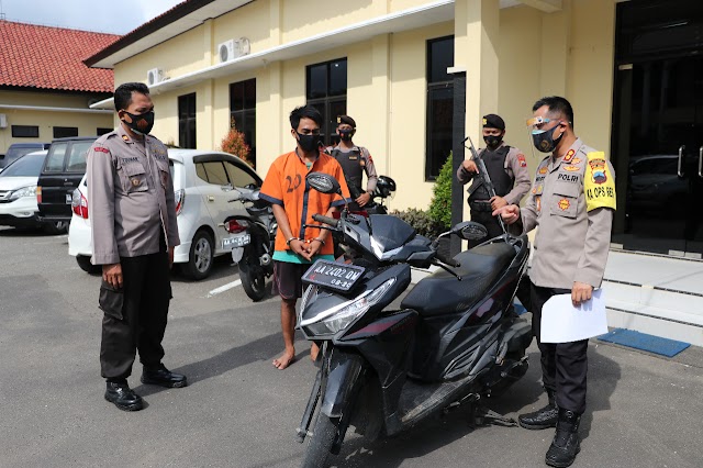 Ngrental Motor Malah Digadai, Warga Banjarnegara Ini Terancam Penjara 4 Tahun