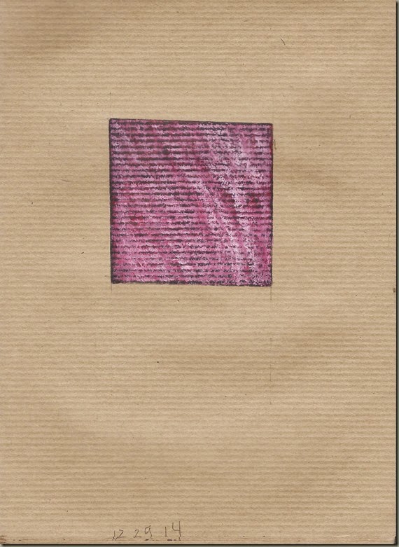 Kraft Paper Book Red White Black Resist
