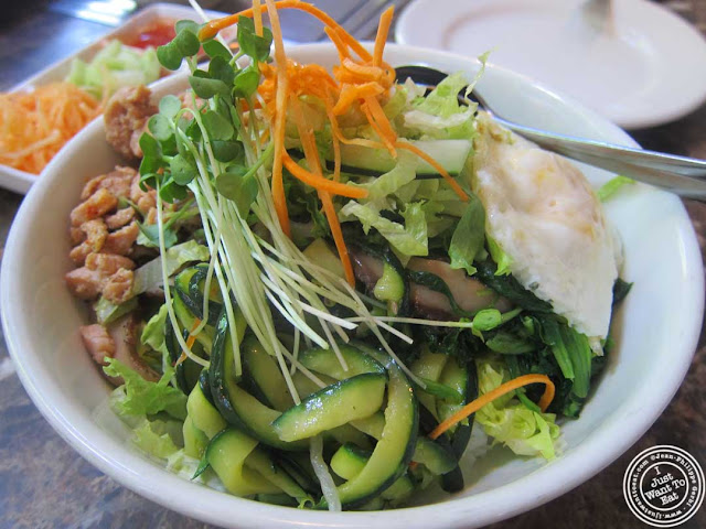 image of bibimbap at Bann Korean restaurant in NYC, New York