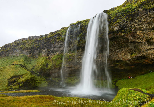 冰島, Iceland, Seljalandsfoss 瀑布