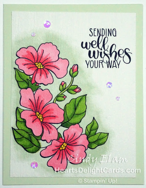 Heart's Delight Cards, Blended Seasons, Get Well, Stampin' Up!, 