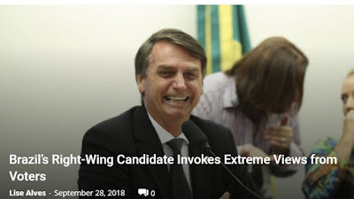 Bolsonaro: Courting the evangelical Christian right as with Trump. But, who is left out?