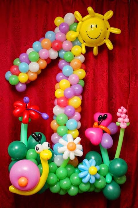 Decoración con Globos para Cumpleaños Infantiles