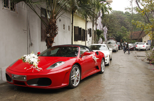 Cho thuê xe cưới Ferrari F430