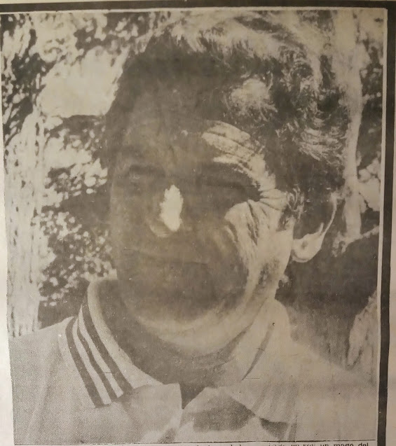 Juan Eulogio Urriolabeitia entrevista como Director Técnico de Estudiantes de La Plata, año 1979, diario Gaceta
