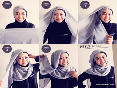 Cara Dan Trik Memakai Jilbab Kreasi Modern
