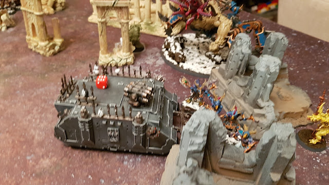 Black Legion vs Death Guard - 1000pts - Tactical Escalation - Malestrom mission from Chapter Approved 2018