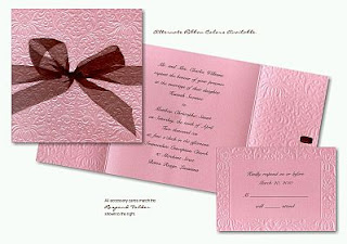 Invitaciones de Boda Color Rosado, parte 1