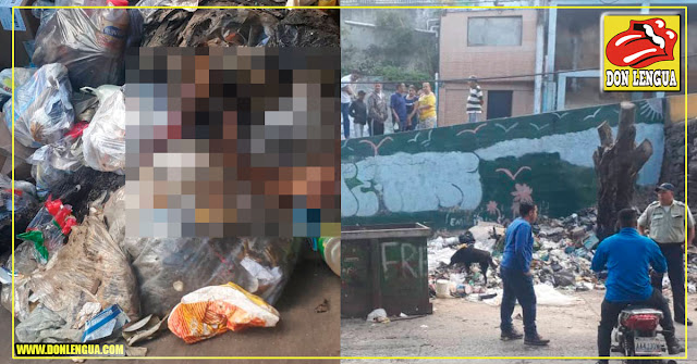 Encuentran cuerpo de una joven de menos de 20 años quemado en un botadero de basura de Catia