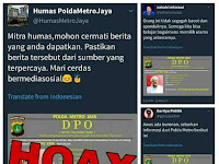 Hoax DPO Polda Metro Jaya Bergambar Habib Rizieq
