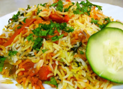 Spicy Vegetable Dum Biryani