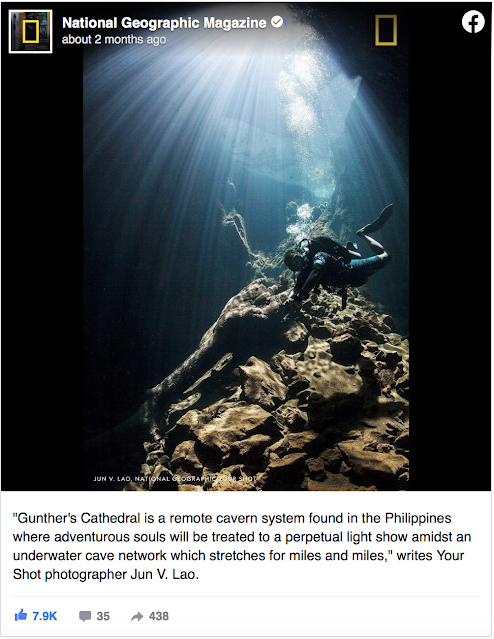 Palawan on National Geographic ny PhotographerJun V Lao