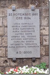 lapide terremoto
