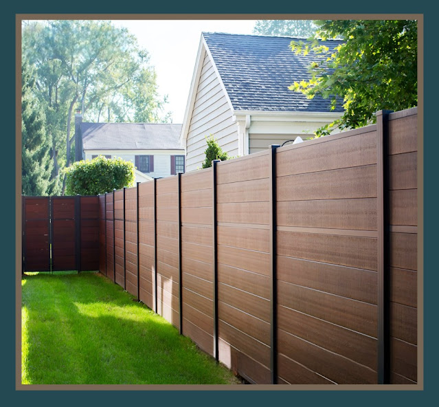 WPC garden fencing in Dubai