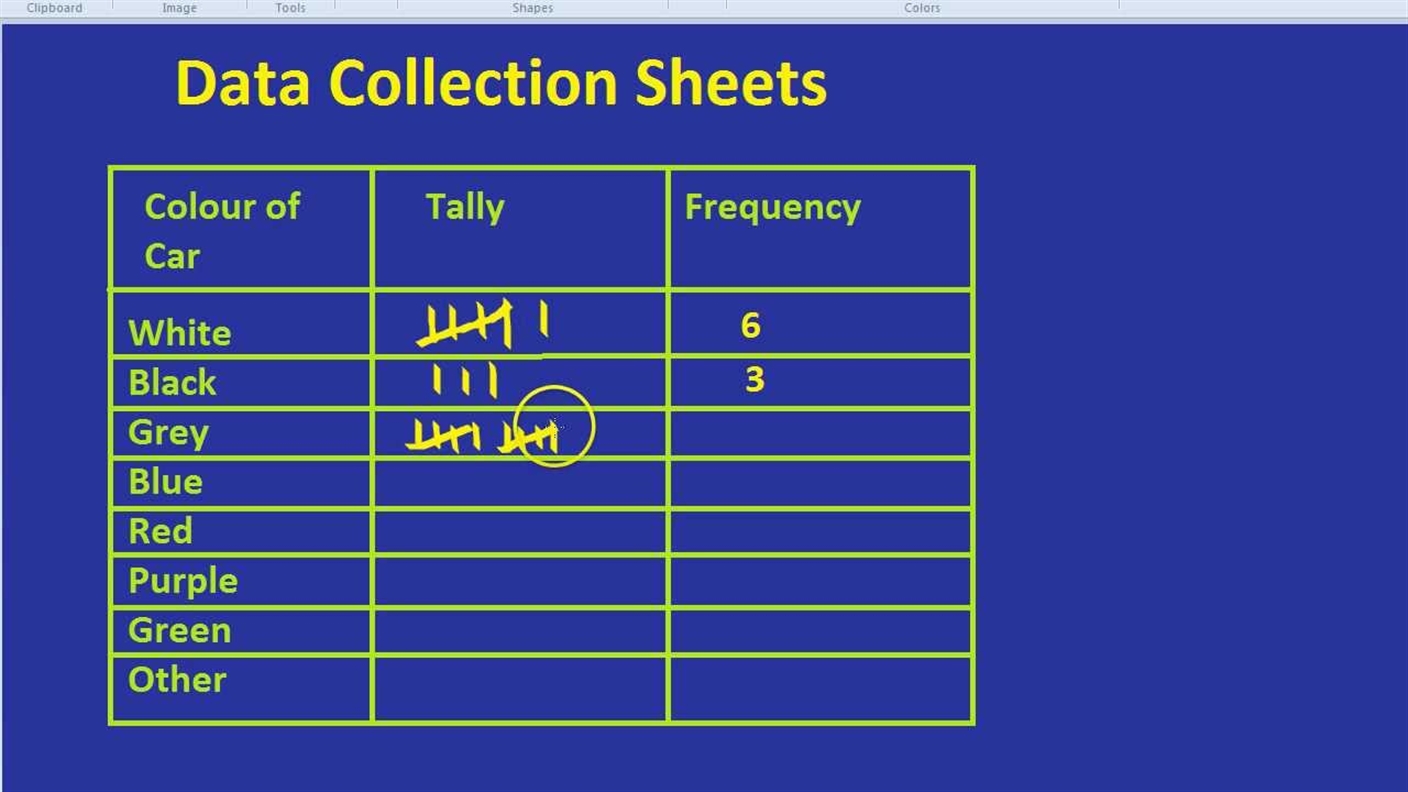 Sample Excel Data Set
