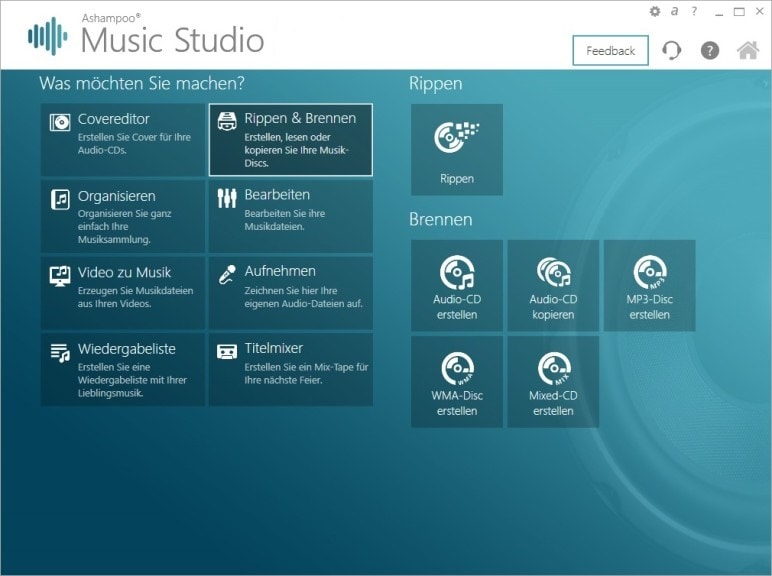 تحميل برنامج معالج الصوتيات Ashampoo Music Studio أحدث إصدار