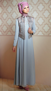 Dress Pesta Muslimah Modern