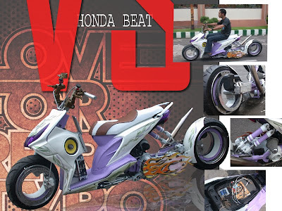 Modif trend 2010 honda BEAT