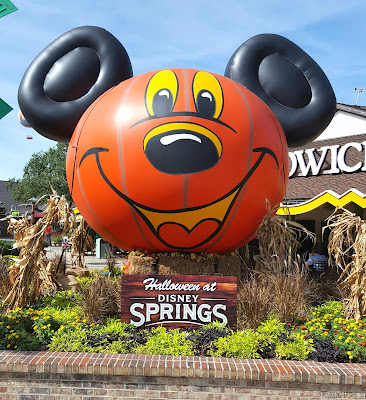 Mickey Pumpkin at Disney Springs