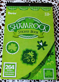 Shamrock sticker book