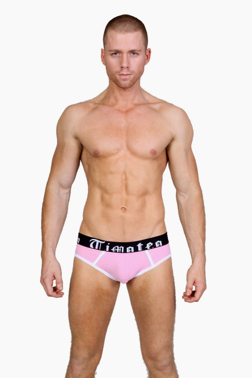 Timoteo Classic Pop-Out Athlete Jock Underwear Candy Pink Cool4Guys