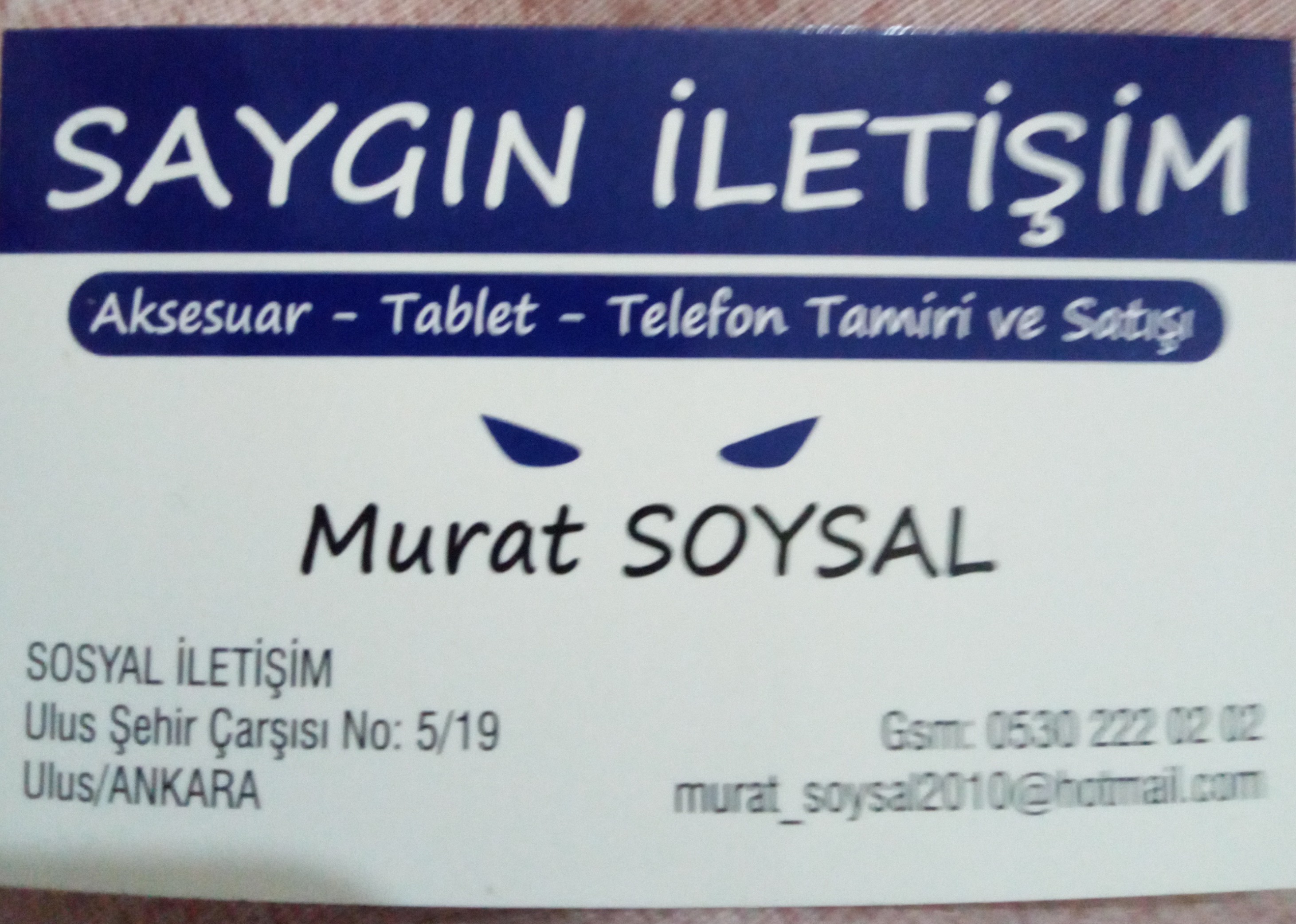 ANKARA ULUSTA PROFESYONEL TELEFON TAMİRCİSİ SAYGIN İLETİŞİM 