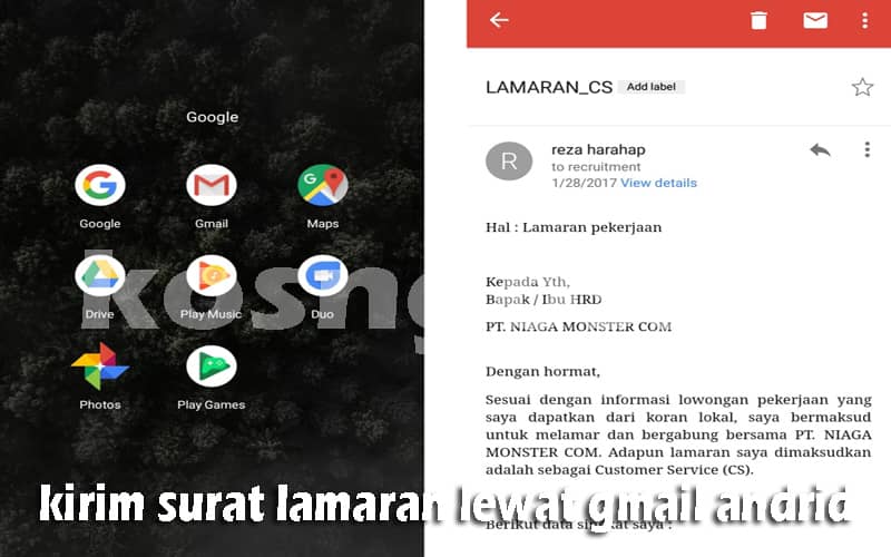 Cara Menyimpan Surat Dalam Gmail