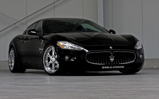 Black Maserati Wheels and More