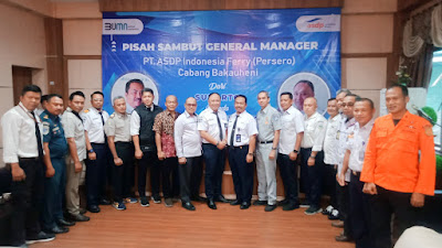 PT. ASDP Indonesia Ferry (persero) Cabang Bakauheni Gelar Pisah Sambut General Manager