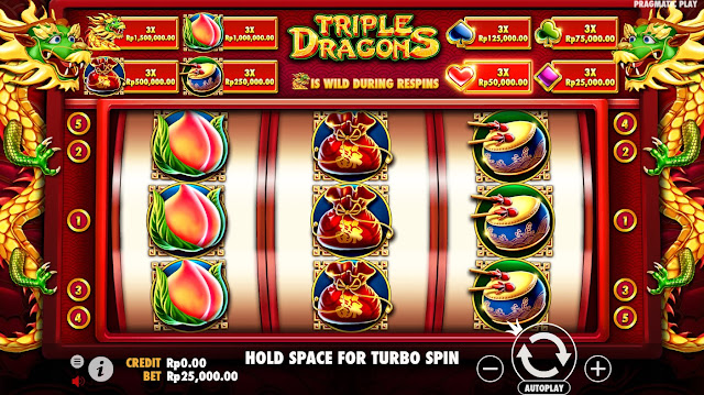 Cara Main Bagus di Slot Pragmatic Play Triple Dragon